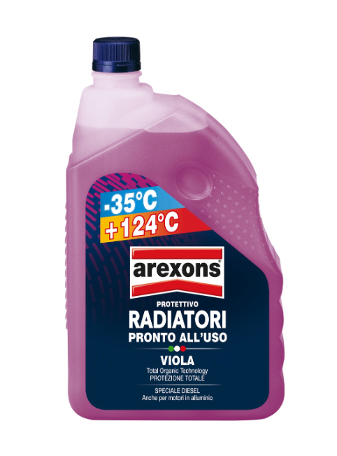 Protettivo radiatori special diesel -35°C 2 litri Arexons