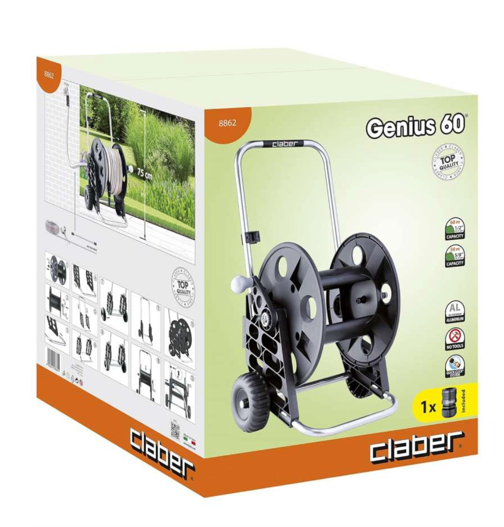 Carrello avvolgitubo 