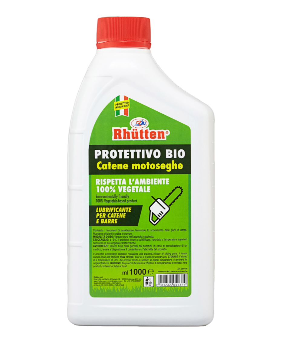 Lubrificante protettivo per catene motoseghe 1 litro Rhutten