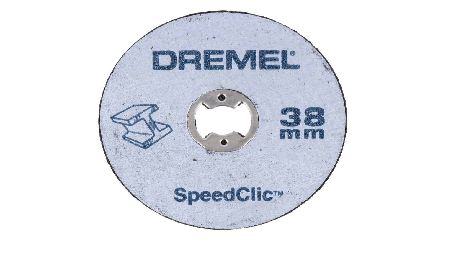 Kit Starter 2 dischi taglio 38mm + perno (SC406) Dremel