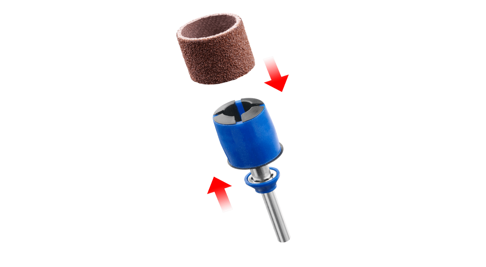 Mandrino e cilindri per levigatura (SC407) Dremel