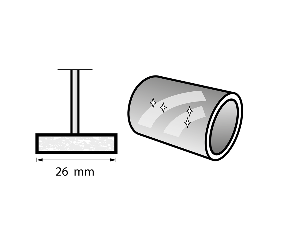 Disco lucidante 26 mm (429) Dremel
