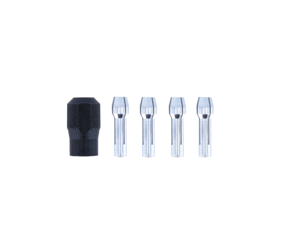Kit 4 pinze (3,2 mm) inclusa ghiera di serraggio (4485) Dremel