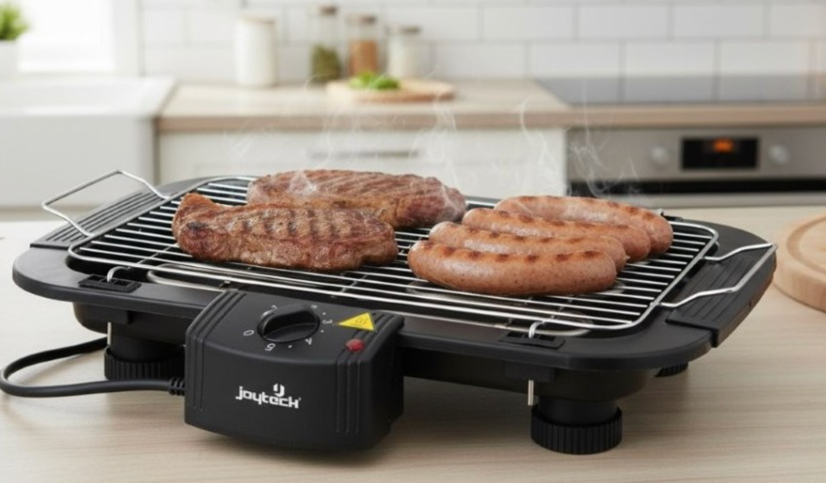 Barbecue elettrico con termostato 2000W Joyteck