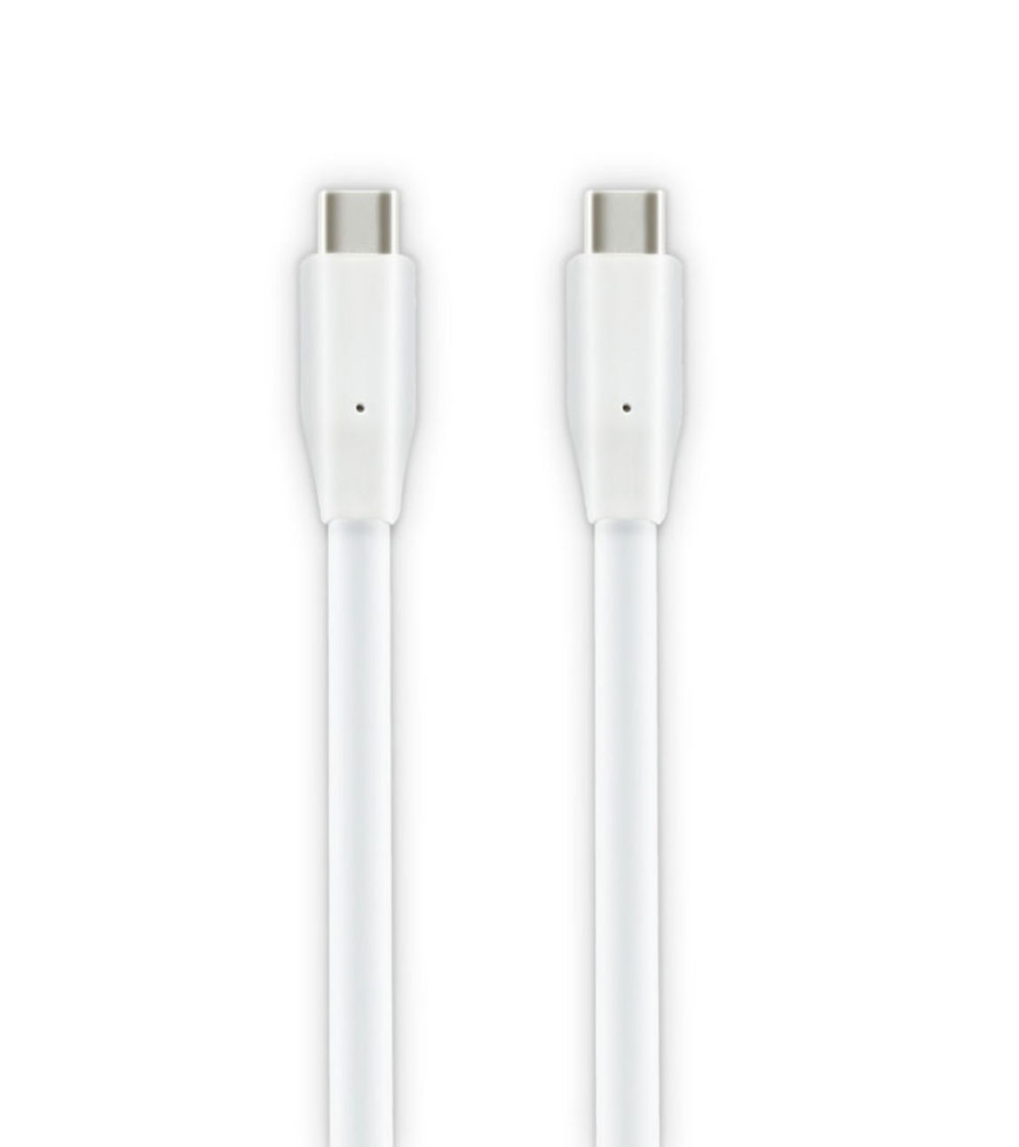 TITOLO: Cavo USB-C a USB-C piatto 3A 1 metro Bianco Metronic