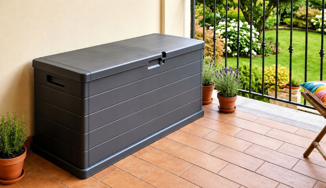Baule da esterno in plastica 