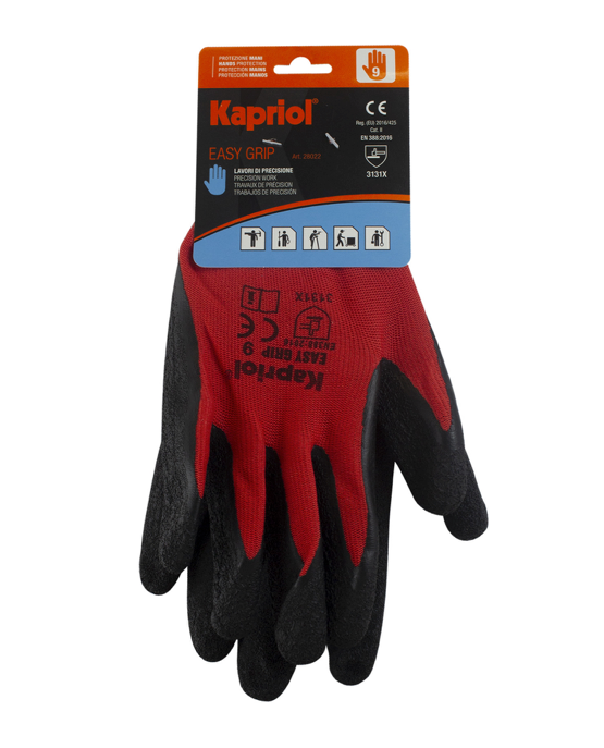 Guanti da lavoro Easy Grip taglie assortite Kapriol