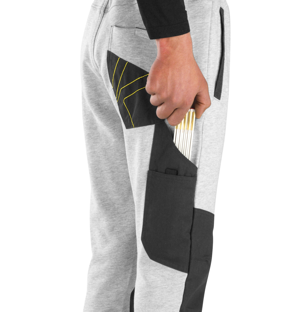Pantalone tuta da lavoro Slick grigio chiaro melange taglie assortite Kapriol