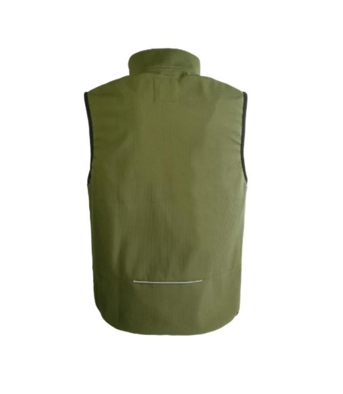Giacca softshell tecnica con cappuccio Forest Green taglie assortite Kapriol
