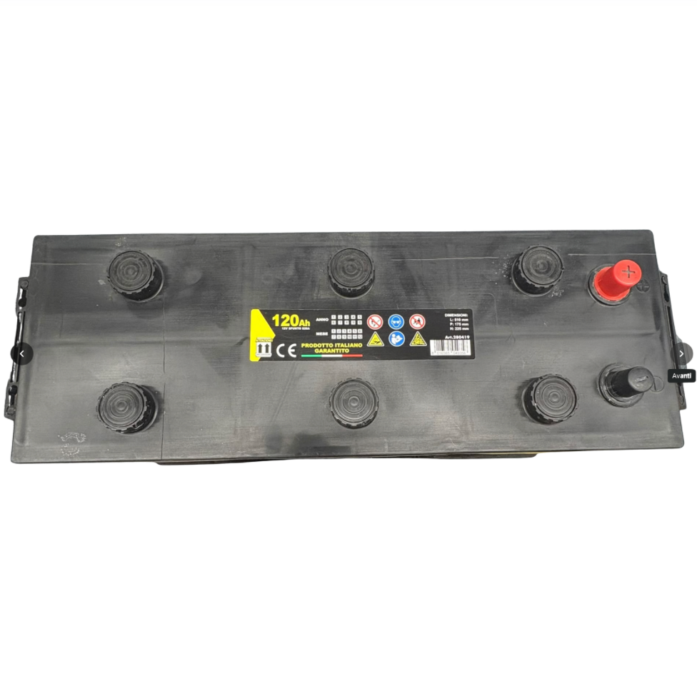 Batteria avviamento auto 120 AH 820 A Ursus