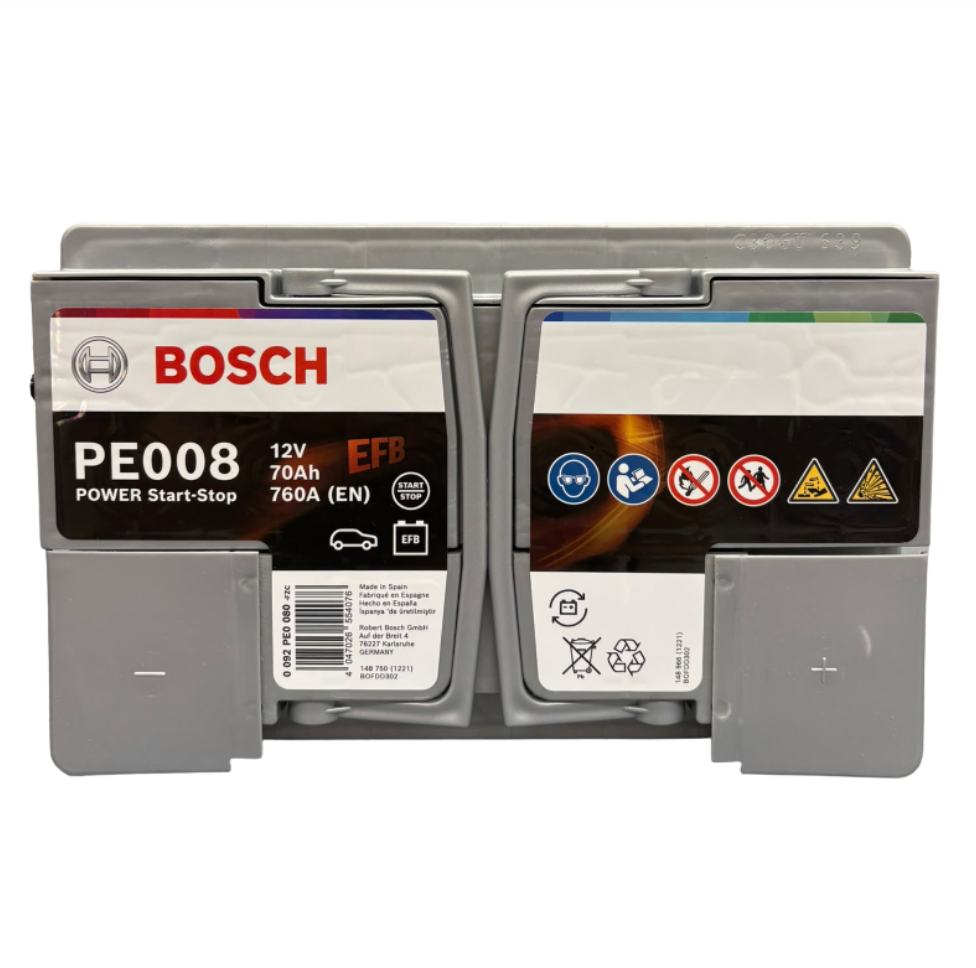 Batteria avviamento auto start and stop 70 AH S5 E08 Bosch