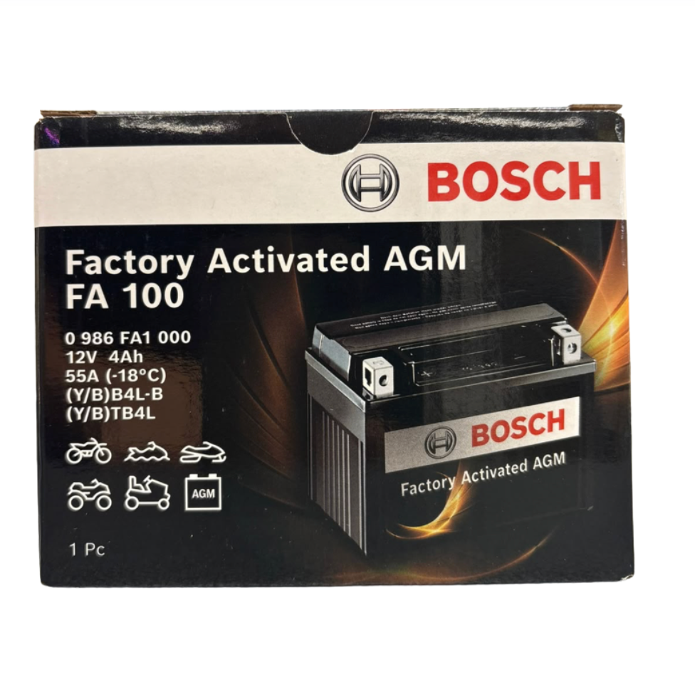 Batteria moto FA100 4 AH DX Bosch