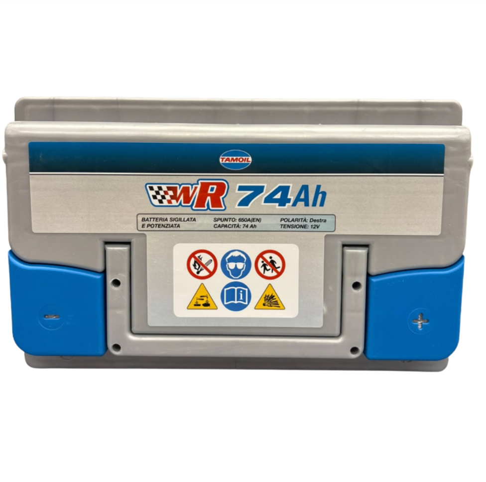 Batteria avviamento auto 74 AH DX Tamoil