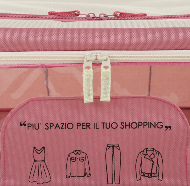 Scatola armadio cm 50x40x20 malva Lettering Quotes Kasanova