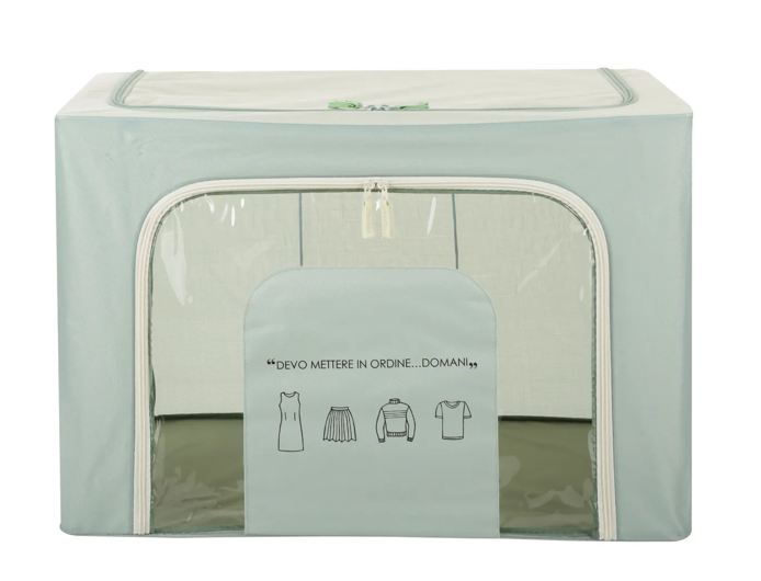 Scatola armadio cm 60x42x40 verde Lettering Quotes Kasanova