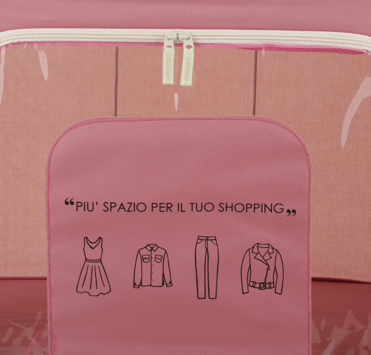 Scatola armadio cm 62x44x40 malva Lettering Quotes Kasanova