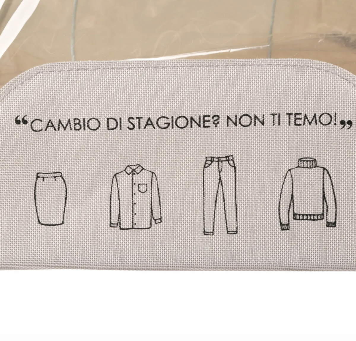 Scatola armadio cm 40x30x20 tortora Lettering Quotes Kasanova
