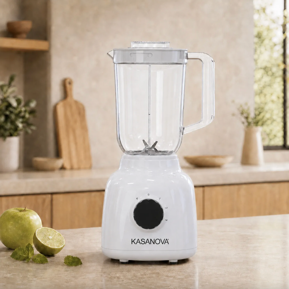 Frullatore elettrico 1,5 L 400 W bianco Kasanova