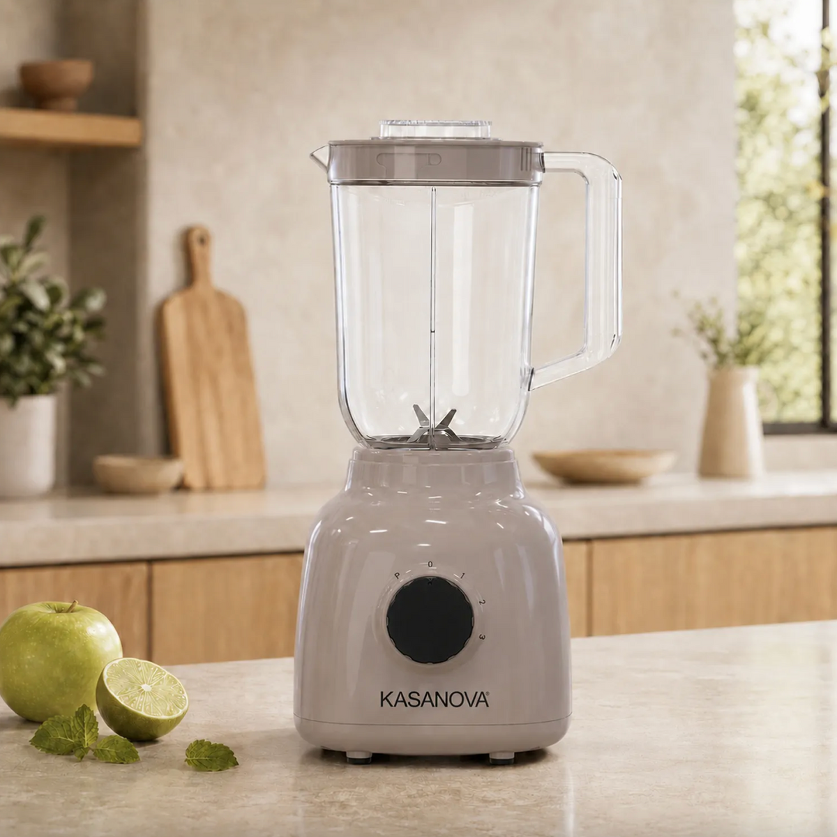Frullatore elettrico 1,5 L 400 W grigio Kasanova