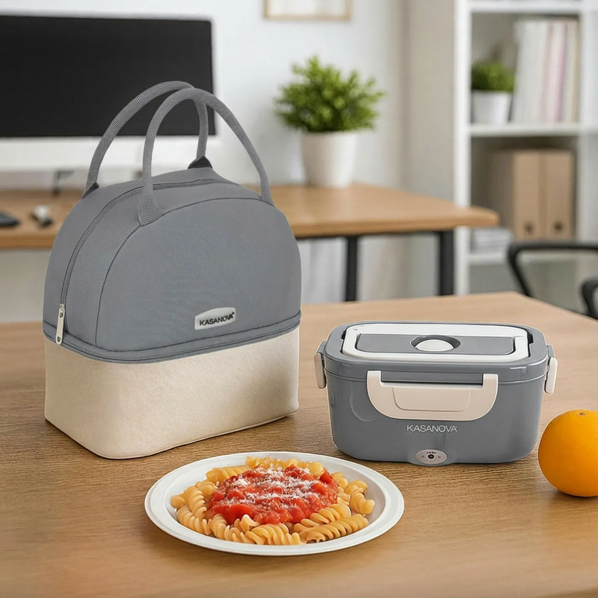 Set scaldavivande elettrico e borsa termica grigio 40 W Kasanova