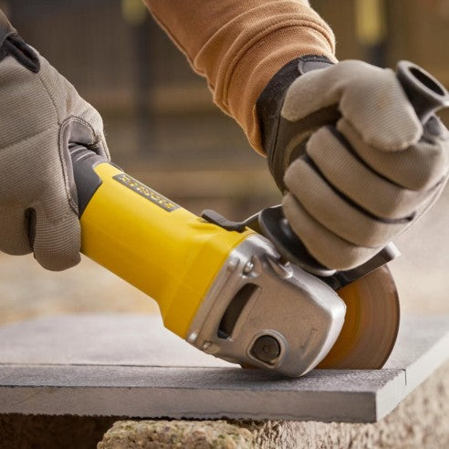 Smerigliatrice angolare 1100 W 125 mm velocità variabile Stanley