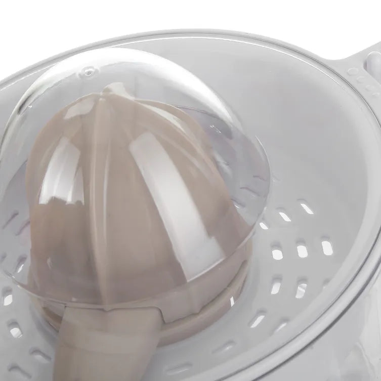 Spremiagrumi Elettrico Kasanova 800 ml Tortora, Caraffa Graduata 40W con Filtro Semi e Sistema Antigoccia | Kasanova