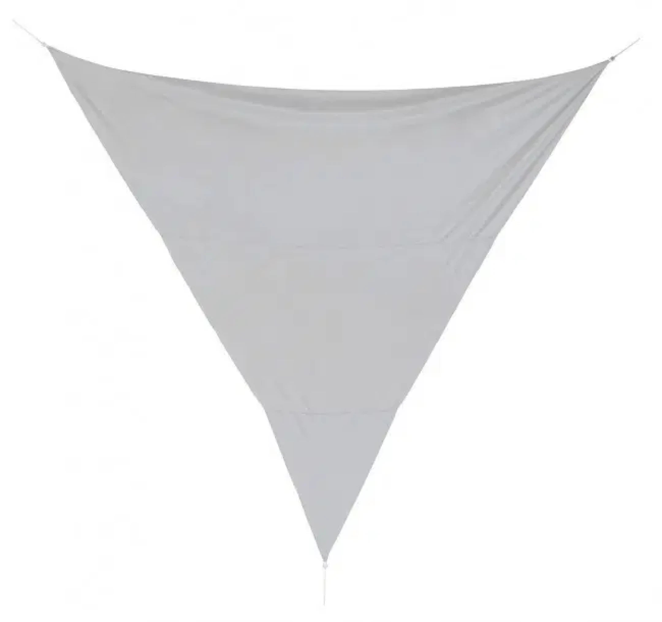 Vela parasole triangolare 5x5 m grigia Bizzotto