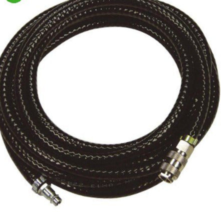 Tubo aria compressa gomma 10 m con attacchi 1/4 Stanley