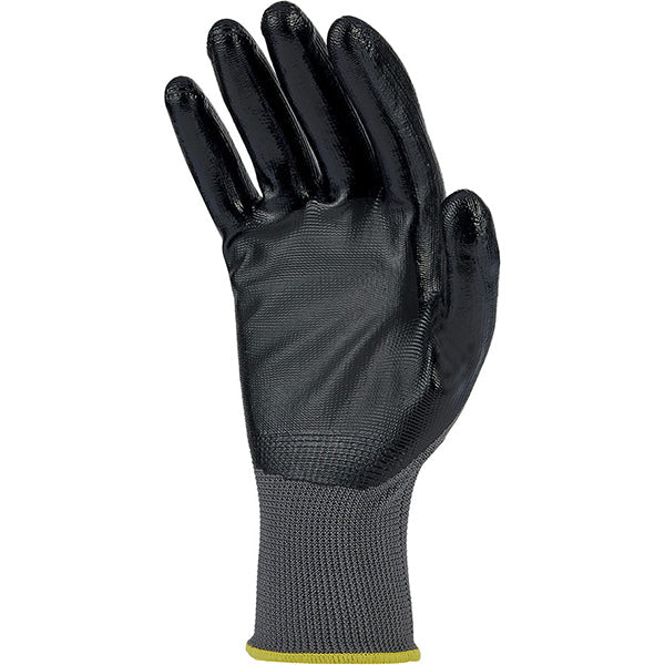 Guanti da Lavoro U-Power Valzer in Nitrile Grigio (Taglia 10), Guanti Professionali ad Alta Protezione Meccanica | U-Power