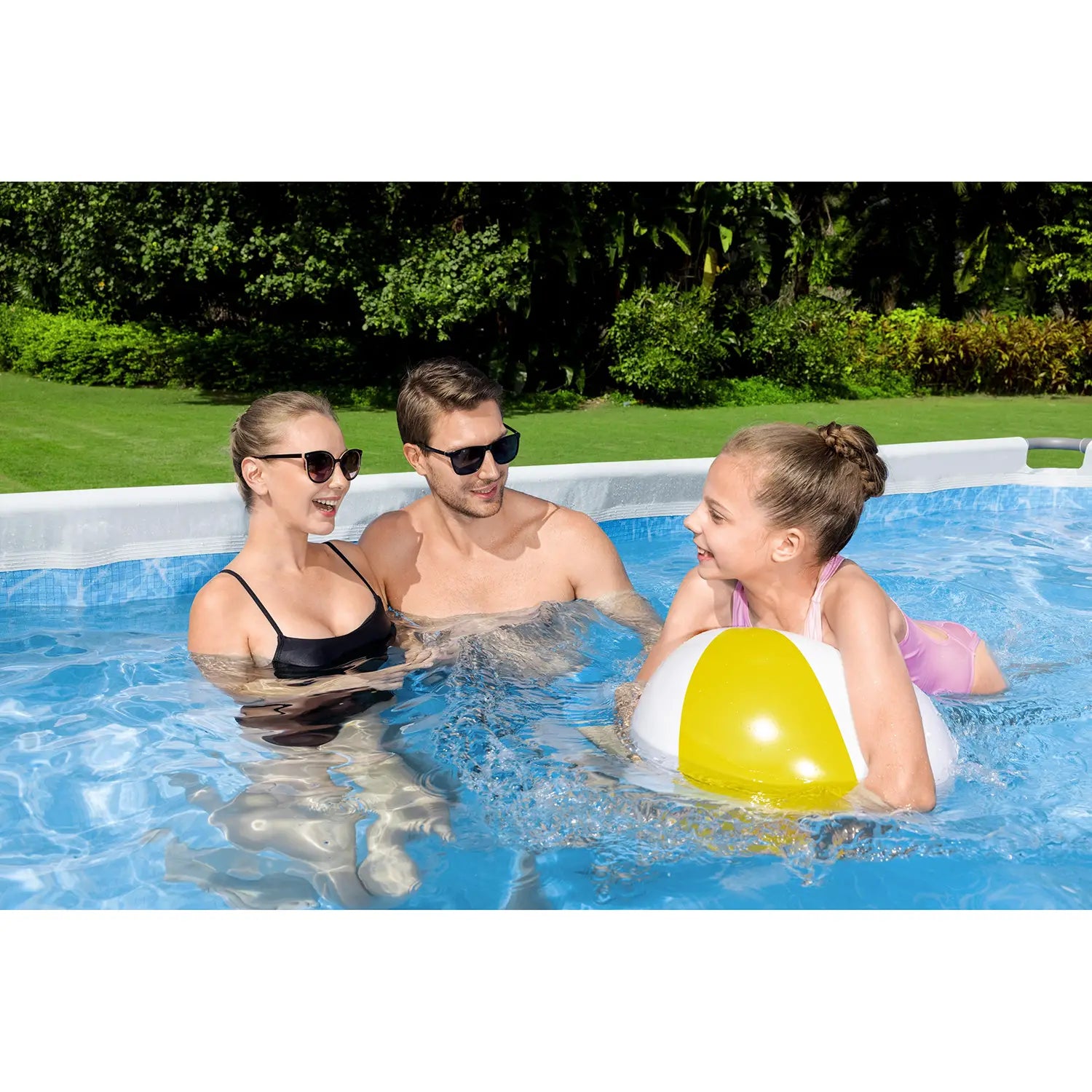 Piscina Fuori Terra Rettangolare Bestway Steel Pro Connect 412x201x122 cm con Pompa a Filtro | Bestway