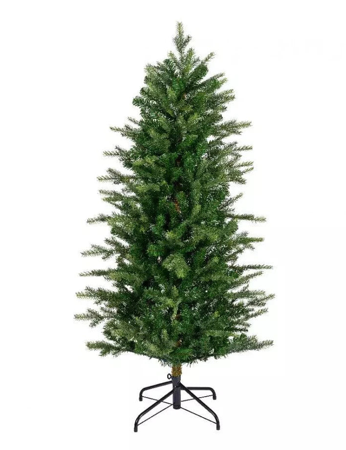 Albero di natale 240 slim verde Grandis Kaemingk - Brico Sapiens - L' evoluzione del fai da te