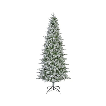 Albero di Natale Artificiale Effetto Ghiacciato Frosted Modello Killington H.180cm per Interno Indoor | Kaemingk