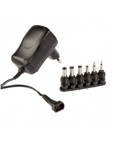 Alimentatore Universale Stabilizzato Polypool 3-12V 600mA