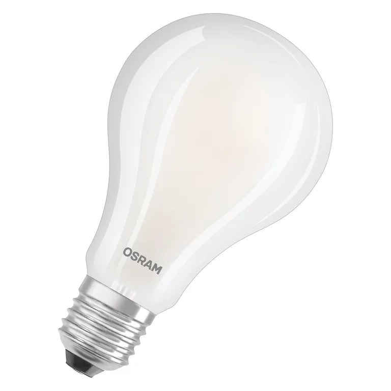 Lampada LED Filamento E27 200W luce calda smerigliata Osram