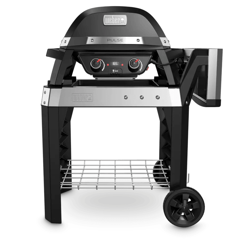 Barbecue elettrico nero con carrello Pulse 2000 Weber - Brico Sapiens - L' evoluzione del fai da te