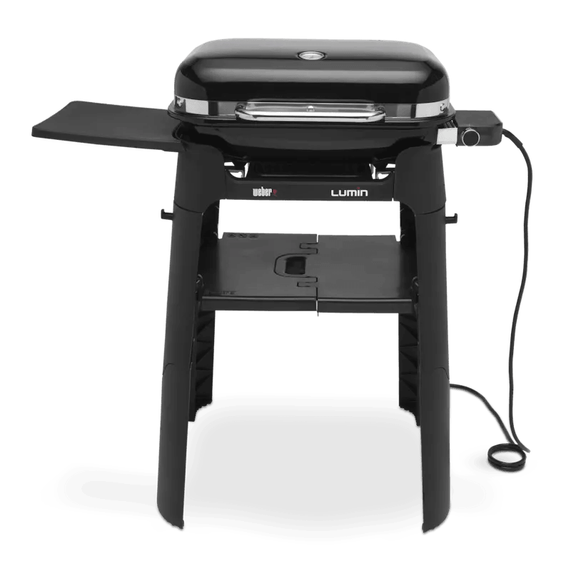 Barbecue elettrico nero con supporto Lumin Weber - Brico Sapiens - L' evoluzione del fai da te