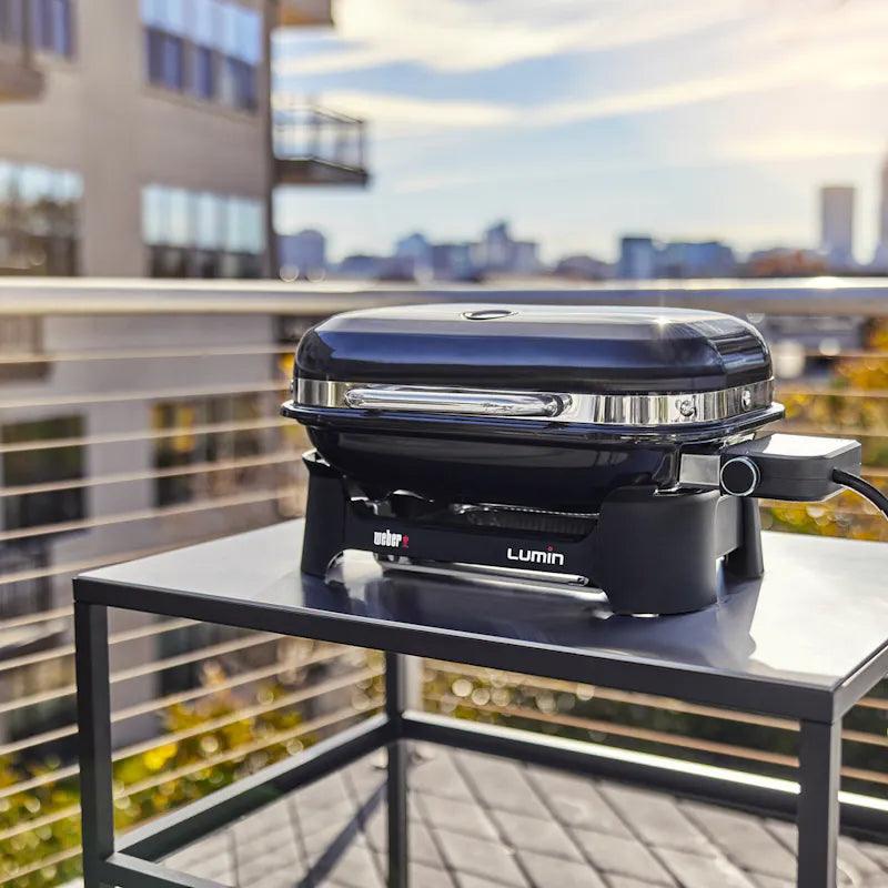 Barbecue elettrico nero Lumin Compact Weber - Brico Sapiens - L' evoluzione del fai da te