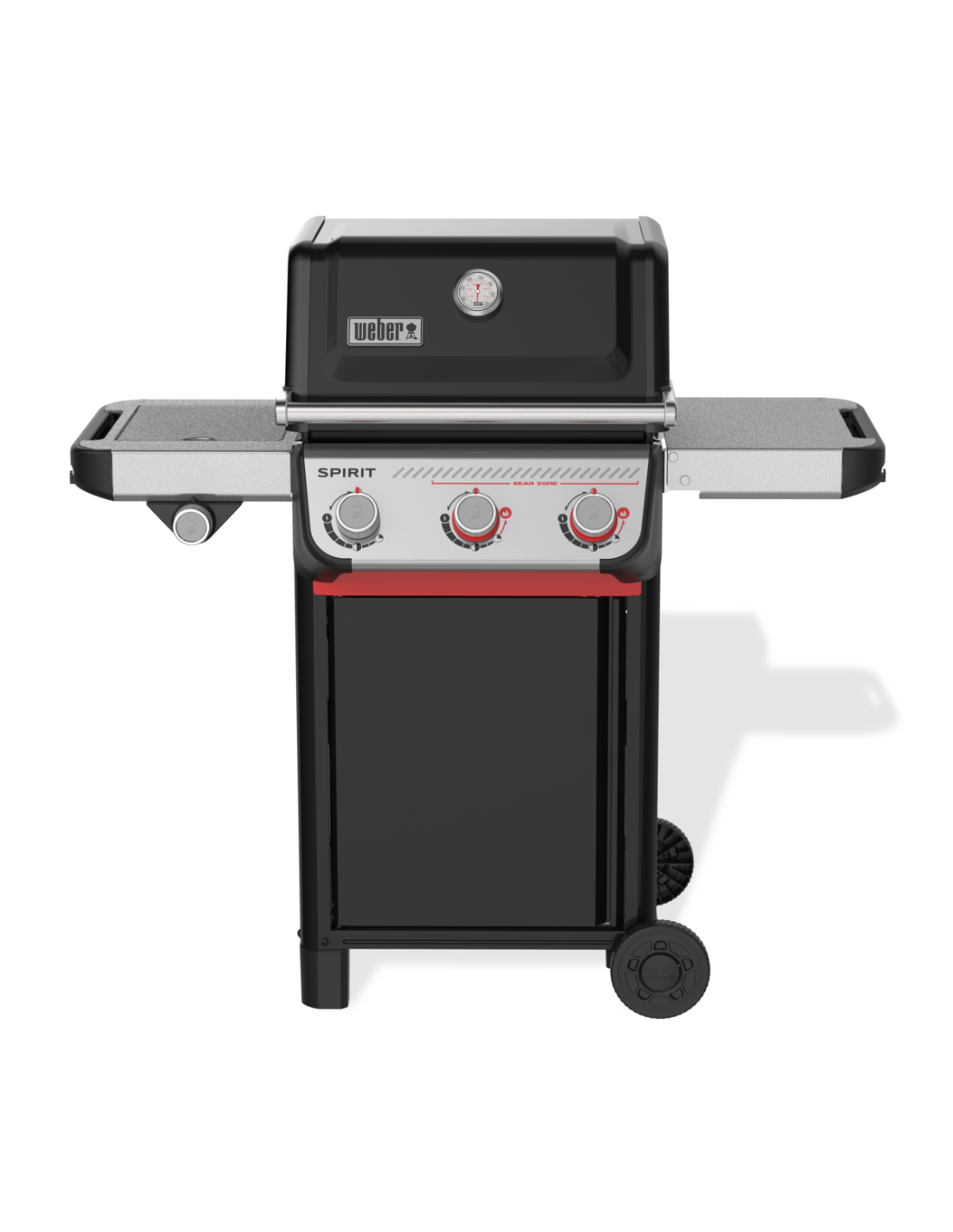Barbecue a Gas Weber Spirit E-335 GBS con Sear Zone e Fornello Laterale, BBQ Smart con Tecnologia Weber Connect | Weber
