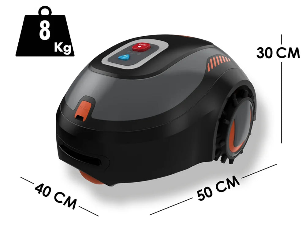 Robot rasaerba 500mq automatico per prato Black & Decker Stanley