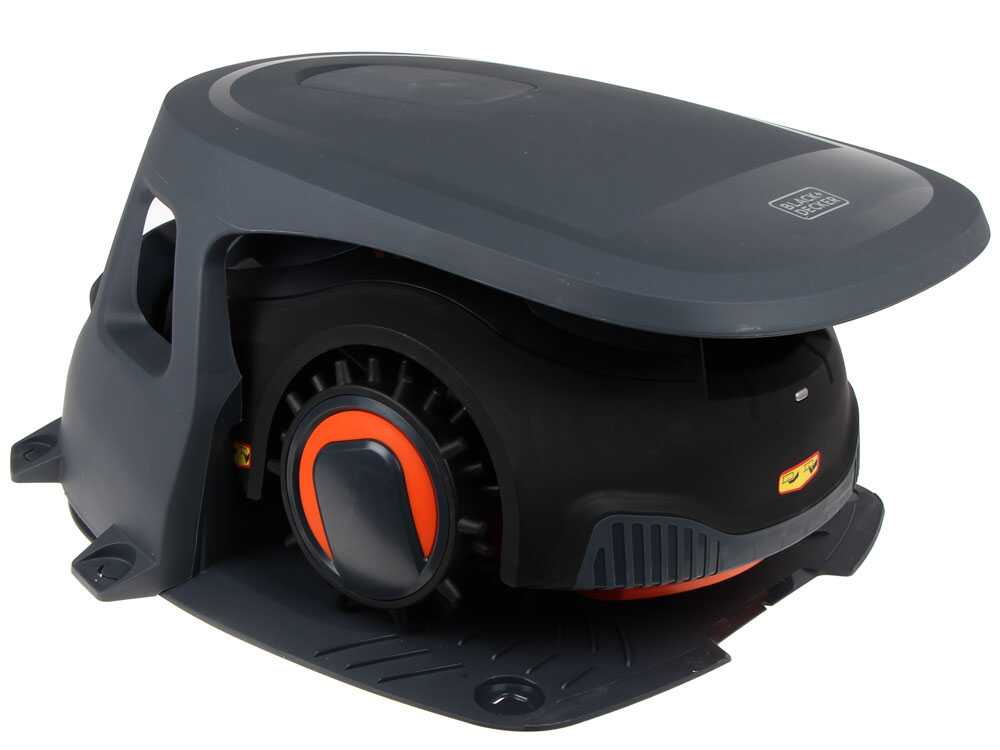 Robot rasaerba 500mq automatico per prato Black & Decker Stanley