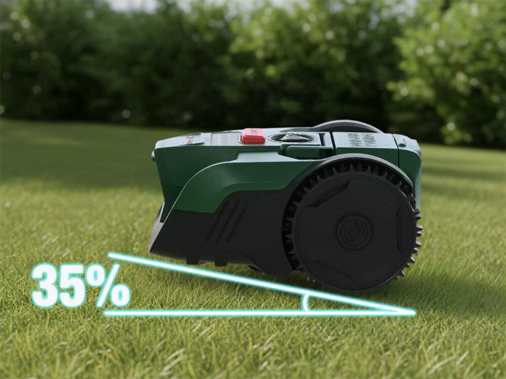 Bosch VISIMOW18V-100 Robot Tagliaerba senza filo perimetrale per piccoli giardini fino a 100 mq