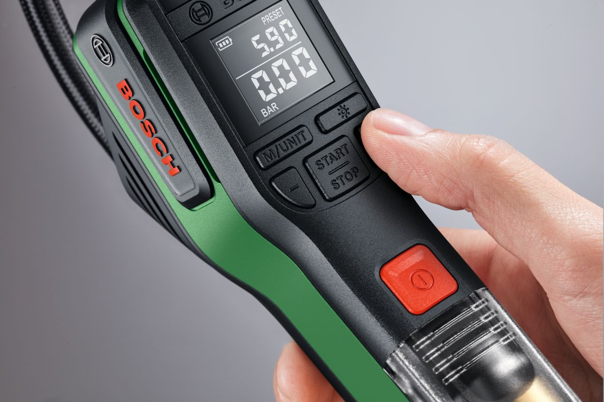 Pompa ad Aria a Batteria PNEO 10 Bar USB-C Bosch