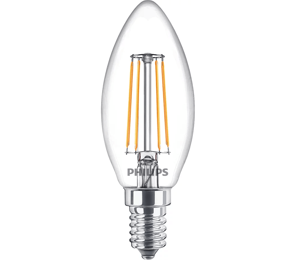 Box 4 lampadine forma candela attacco E14 da 40W luce calda Philips - Brico Sapiens - L' evoluzione del fai da te