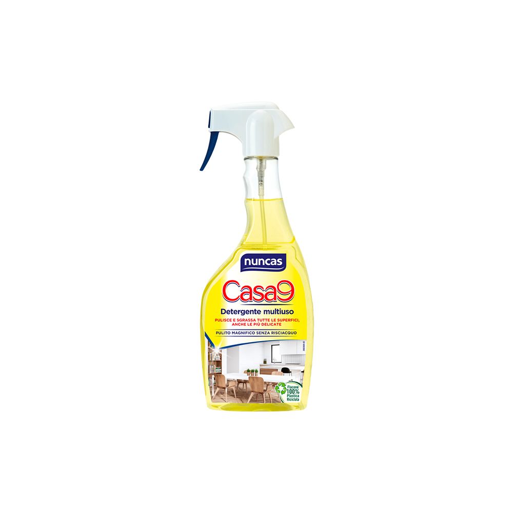 Spray sgrassatore delicato per superfici pregiate e moderne 750 ml Nuncas