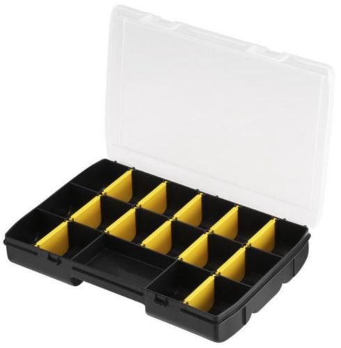 Cassetta organizer base con 17 scomparti Stanley - Brico Sapiens - L' evoluzione del fai da te