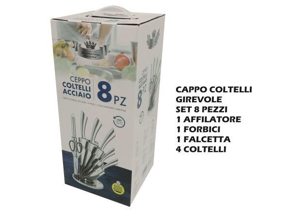 Ceppo coltelli da 8 pezzo 