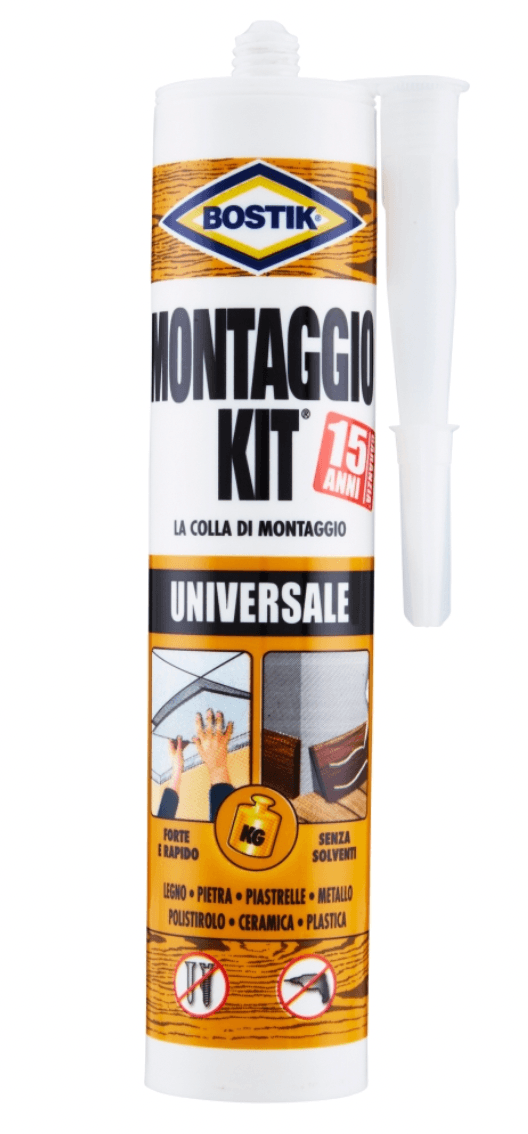 Colla montaggio kit universale 440gr Bostik - Brico Sapiens - L' evoluzione del fai da te