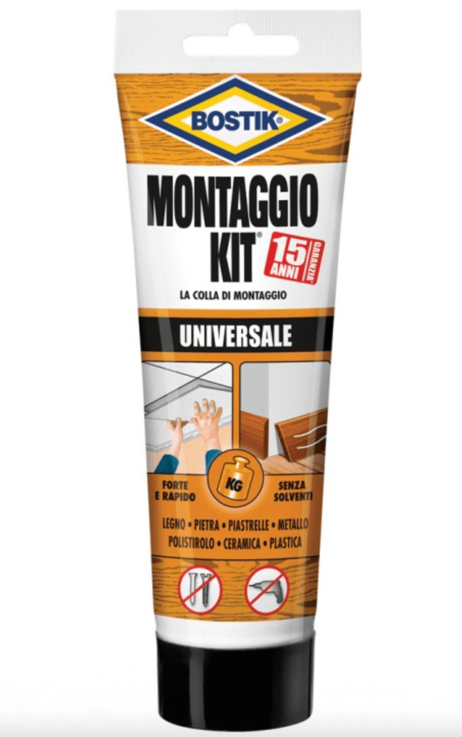 Colla montaggio kit universale tubo 300gr Bostik - Brico Sapiens - L' evoluzione del fai da te