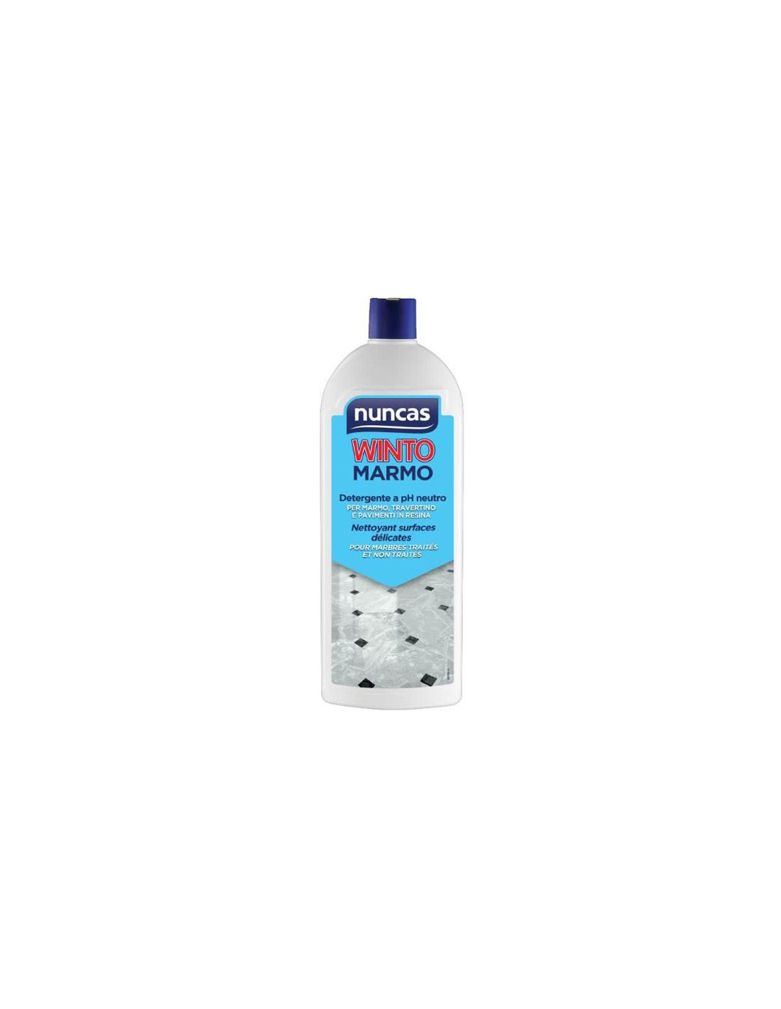 Detergente specifico per marmo, granito e pietre naturali 1 litro Nuncas