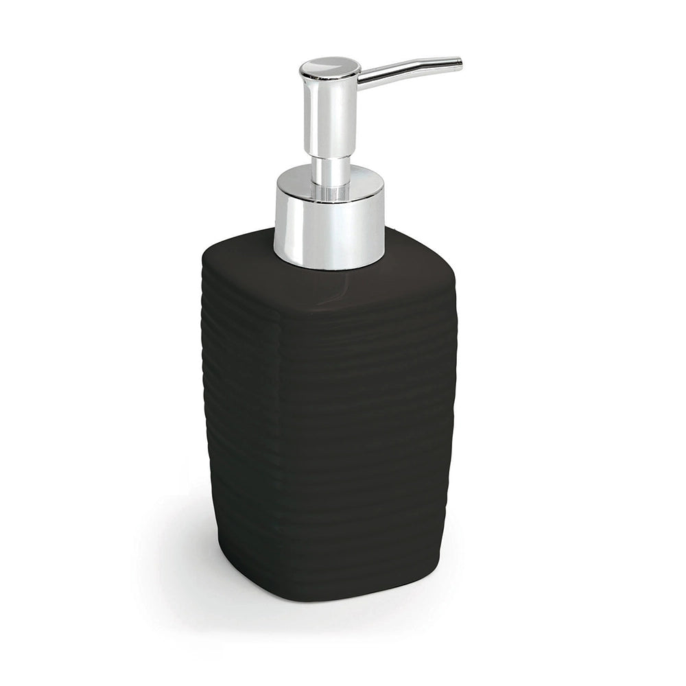 Dosatore di sapone nero opaco Kelly Gedy